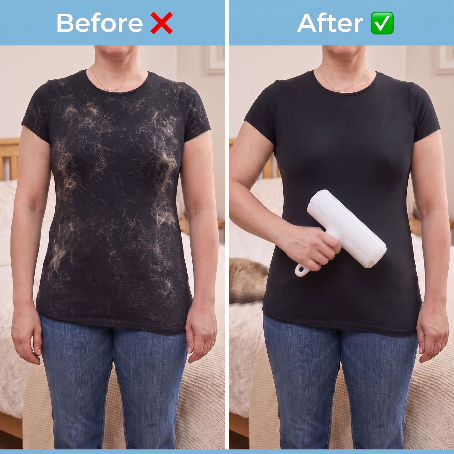 Rollie™ Pet Hair Remover – Remove Fur in Seconds!